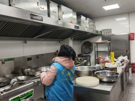 銀礦地質社區(qū) 文明有“寧”，共筑餐飲安全新防線